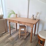 Country style oak farmhouse desk / table
