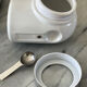 Space age sugar pot