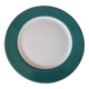 Limoges porcelain and decorated with Sologne porcelain Flat plate