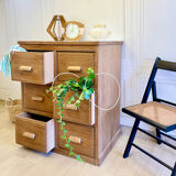 Vintage wooden workshop furniture