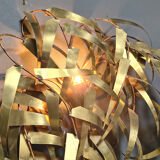 Palm tree wall light by Daniel D'Haeseleer, 1970s