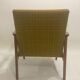 Fauteuil années 60 moutarde