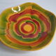 Coloured fruit cup "Flamenco" 33 cm