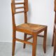 3 chaises style Pierre Cruege 1950