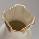 White earthenware vase, richard-ginori, 1940s