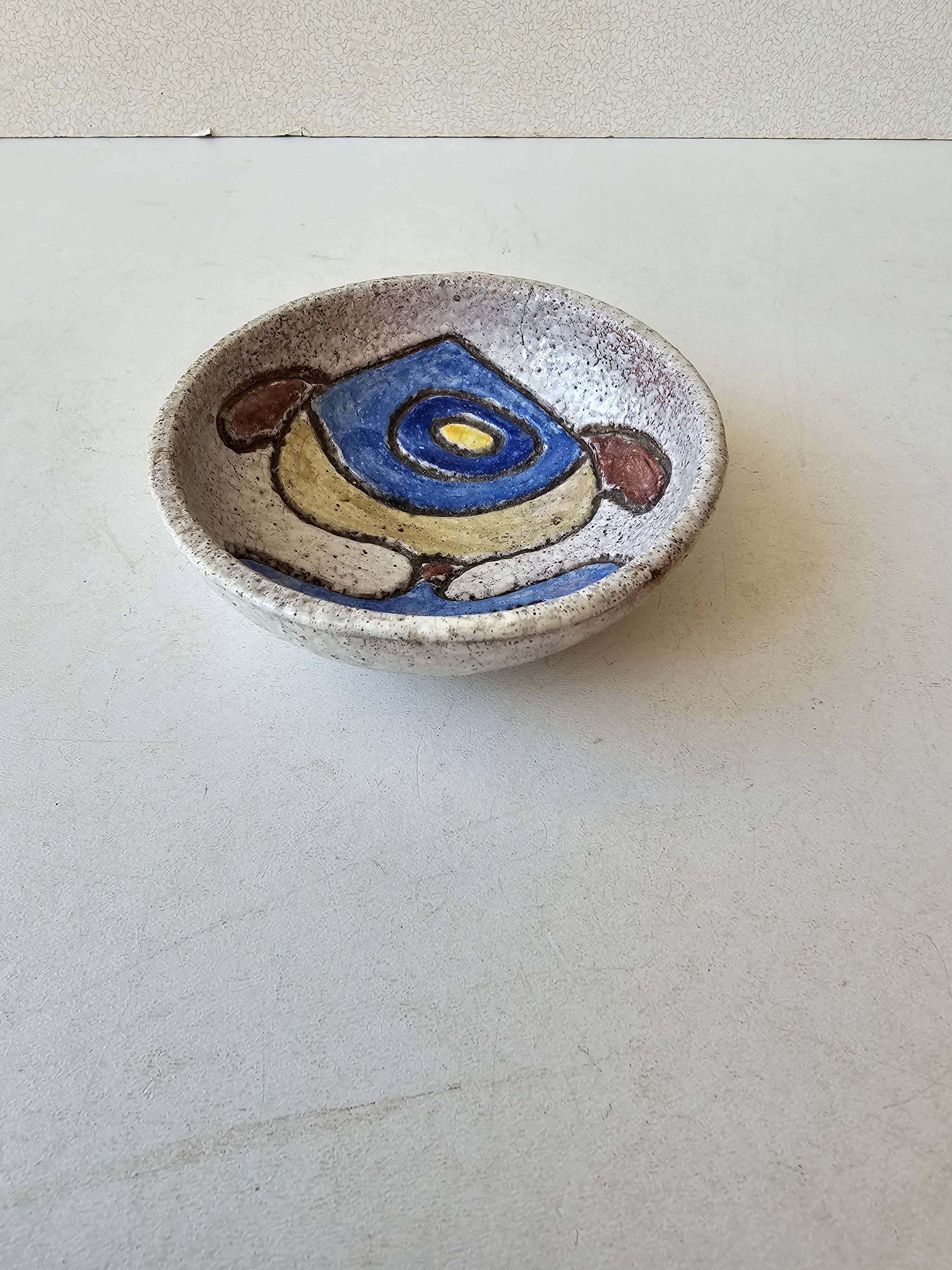 Ceramic zoomorphic ashtray Fish in the spirit of The Argonauts Bonnet