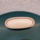 Ravier, oval Saint-Amand bowl from the 1950s in earthenware.