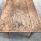 19th oak farm table