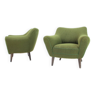 Pair of Club Armchairs, 1970s