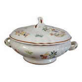 Longwy "Old Moustier" soup tureen
