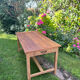 Farm table - solid oak light wood