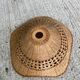 Vintage woven rattan pendant lampshade – Flower/wavy shape