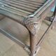 Wicker rattan end table