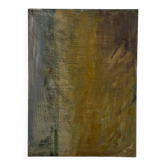 large abstract painting on canvas, mixed media around 1970