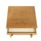 "Casino" oak bedside table, Engström & Myrstran, Sweden, 1960s
