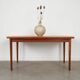 Table extensible en teck, Danemark années 1970