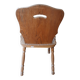 Vieille chaise en planche