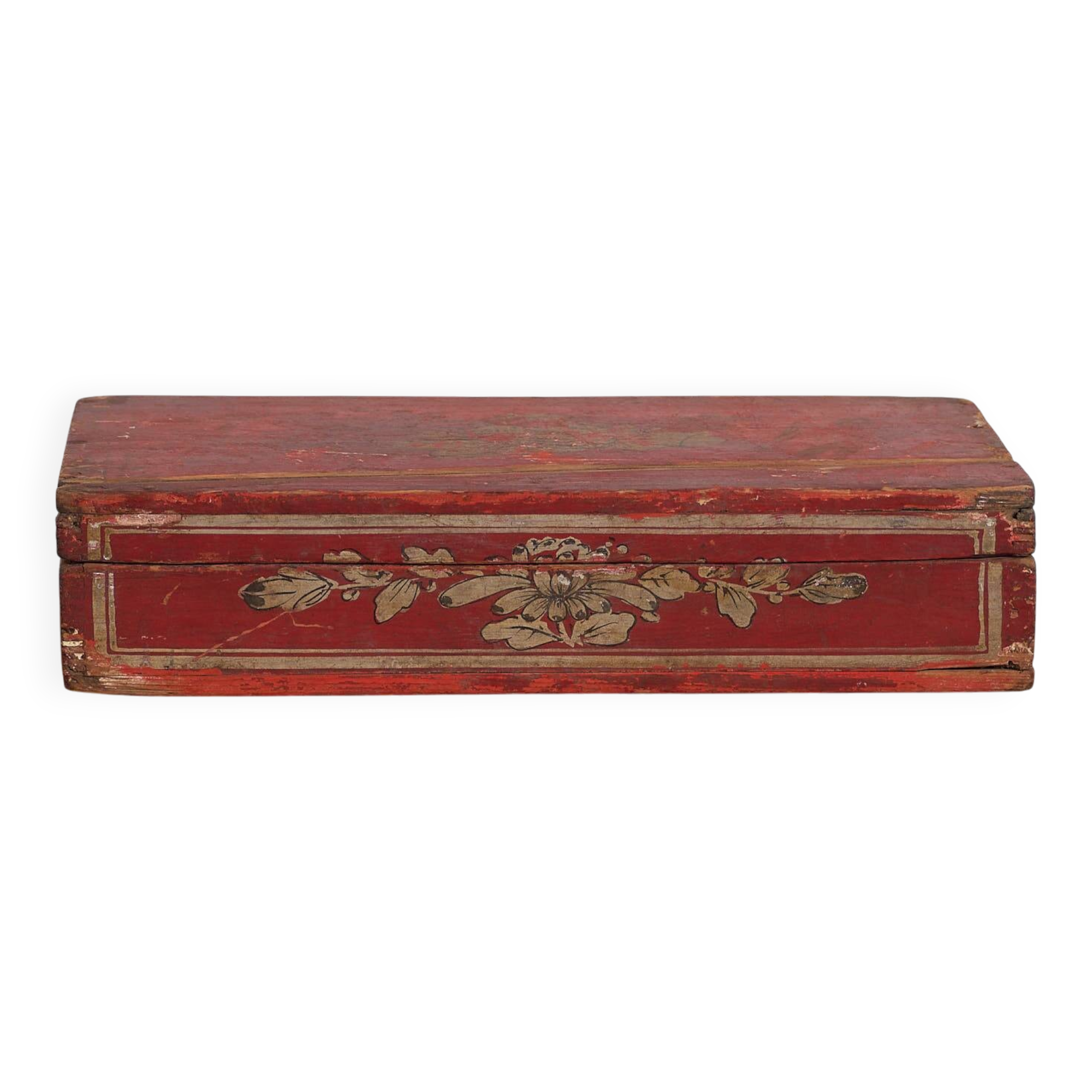 Antique case with red patina (c.1900) #4