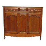 Very large manor sideboard, late 19th century, solid oak