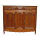 Very large manor sideboard, late 19th century, solid oak