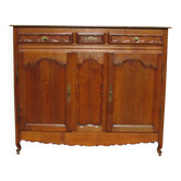 Very large manor sideboard, late 19th century, solid oak
