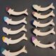 Porcelain fish knife holder