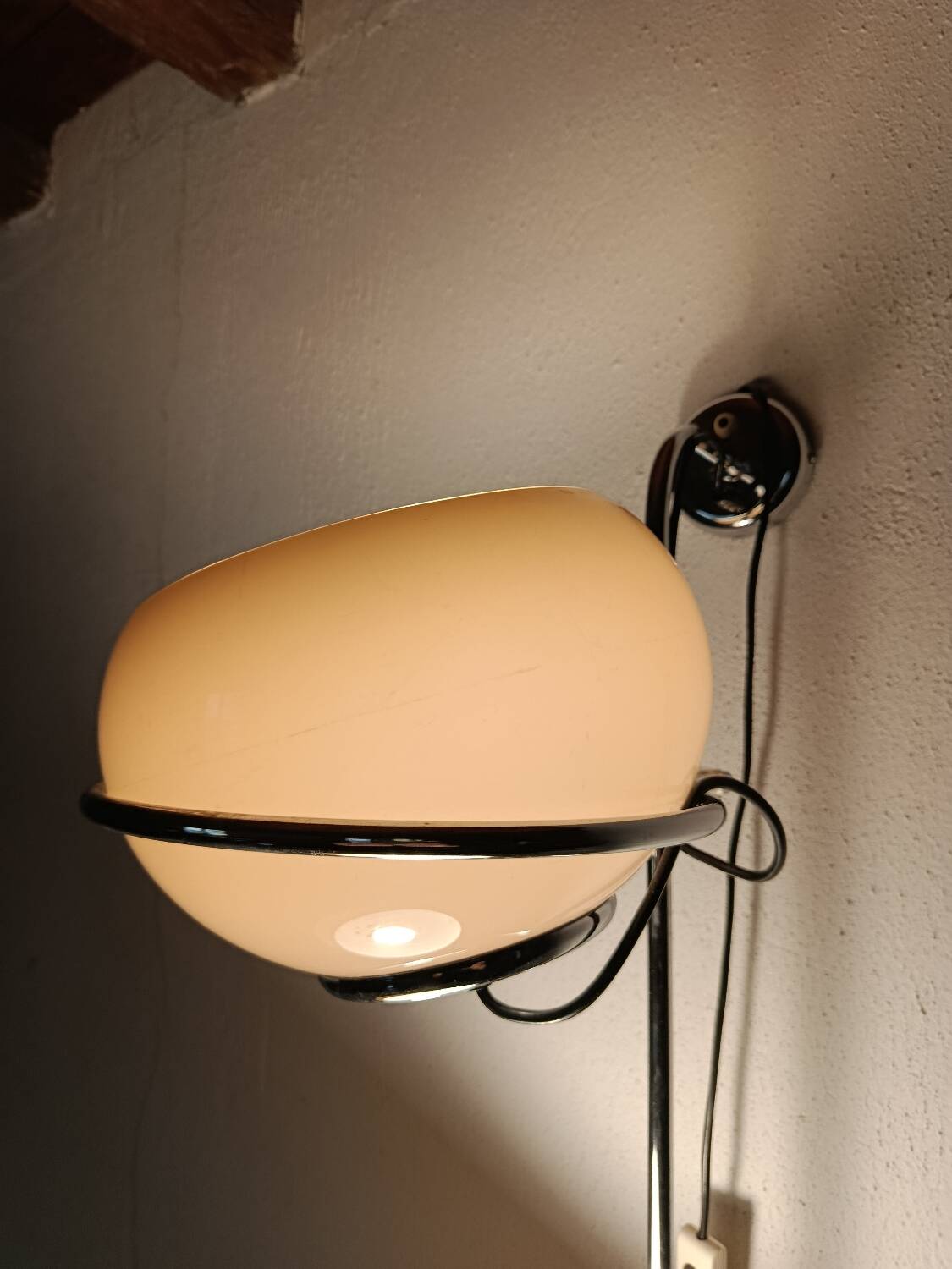 Space Age 70s wall light