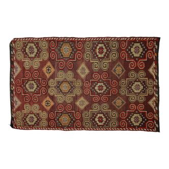 Tapis kilim artisanal anatolien 300 cm x 191 cm