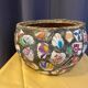 Ancien cache pot mosaique style picassiette annees 60