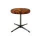 Vintage 70s pouf/stool with star base.