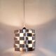 Vintage suspension Max Sauze in brushed aluminium.