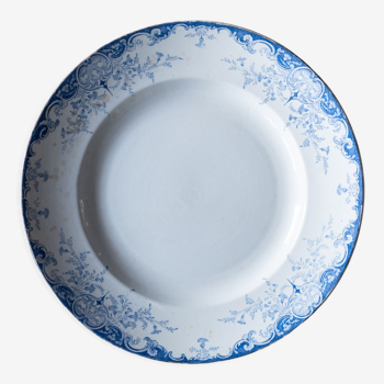 Plat ancien XIXe siècle KG Lunéville