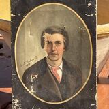 Portrait d'un jeune aristocrate signé Émile Zickwolff