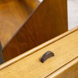 2x wall mounted mid century night stands