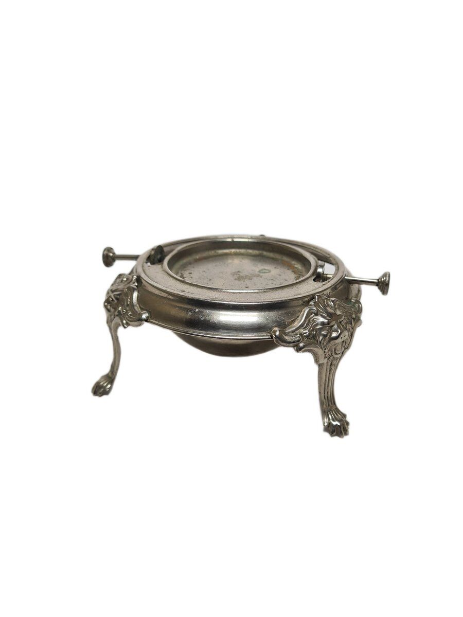 Art Deco brass caviar bowl, Sweden, 1950s