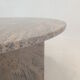Round Italian Coffee Table, 1980's