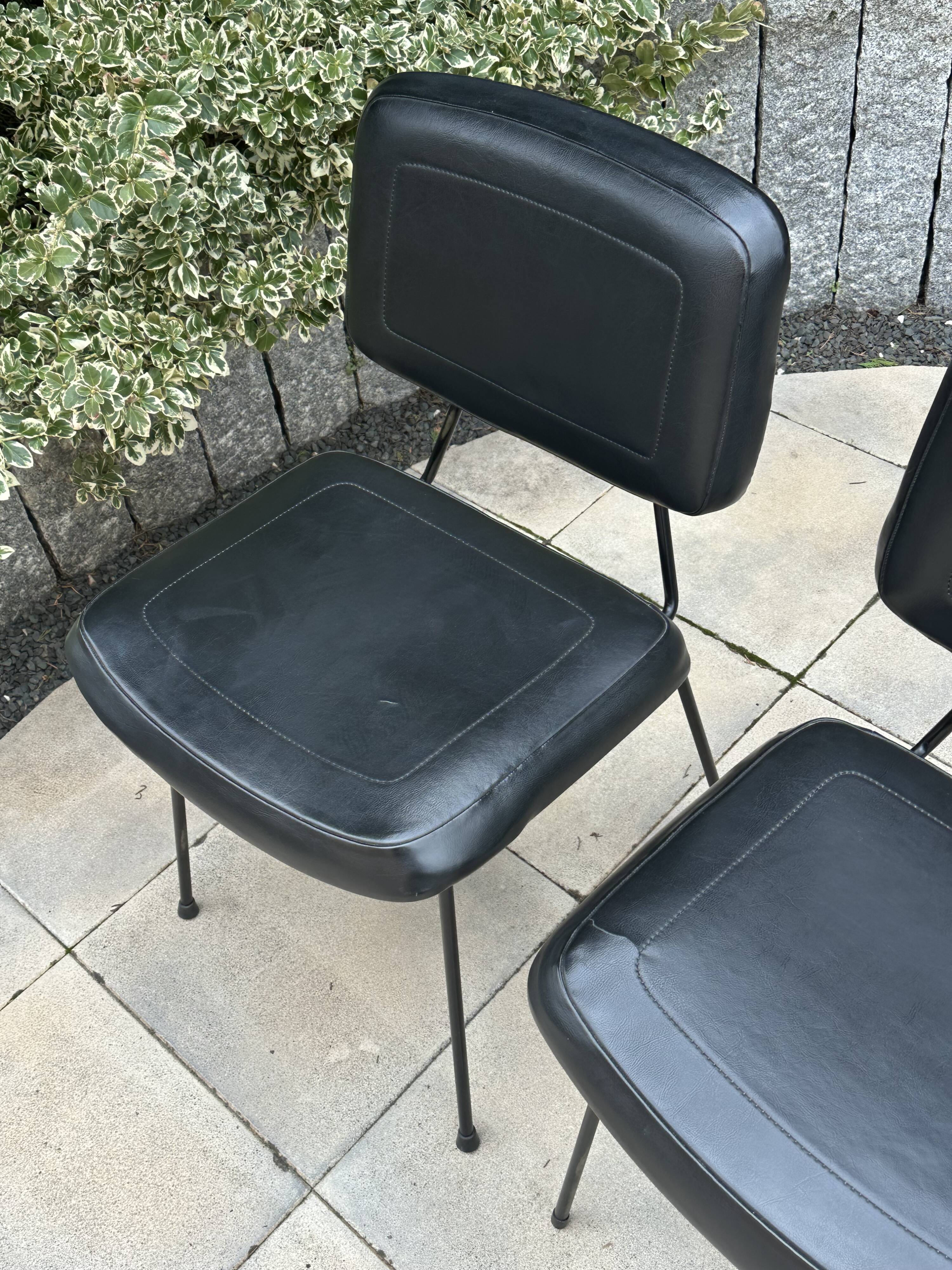 Set of 6 Pierre Paulin CM 196 chairs for Thonet – 1960s