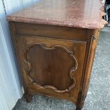 Commode à L’anguille En Noyer, Style Louis XV, Début XIXe