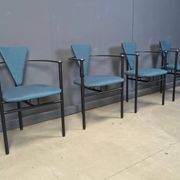 Vintage dining chairs by Belgochrom, set of 4 - 1980s
