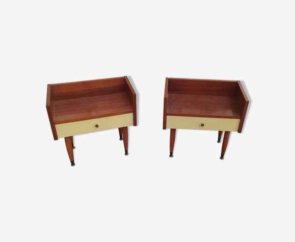 Paire de chevets vintage