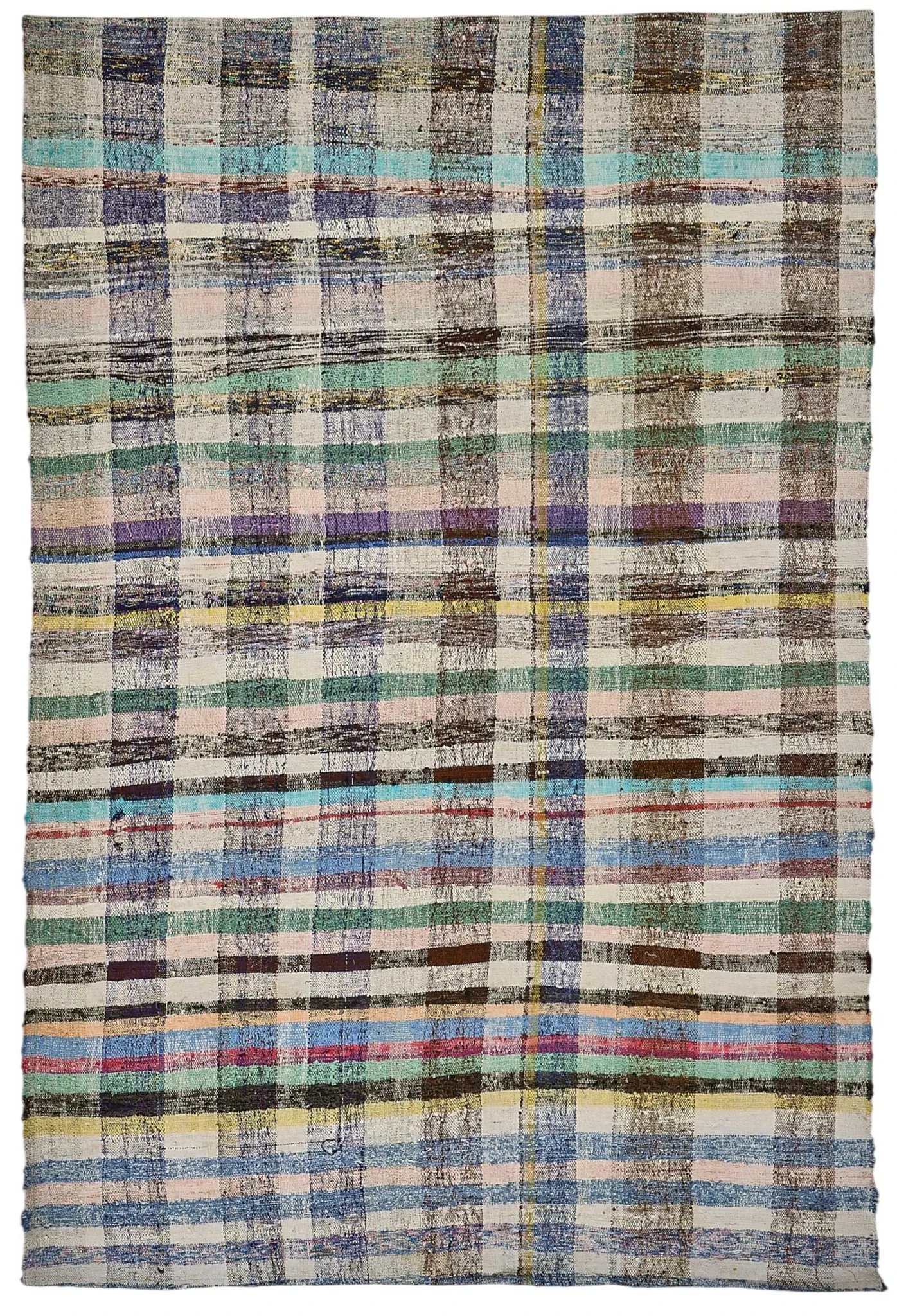 Turkish Handwoven Flatweave Chaput Kilim 193 cm x 295 cm