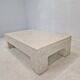 Fossil stone coffee table, 1980s