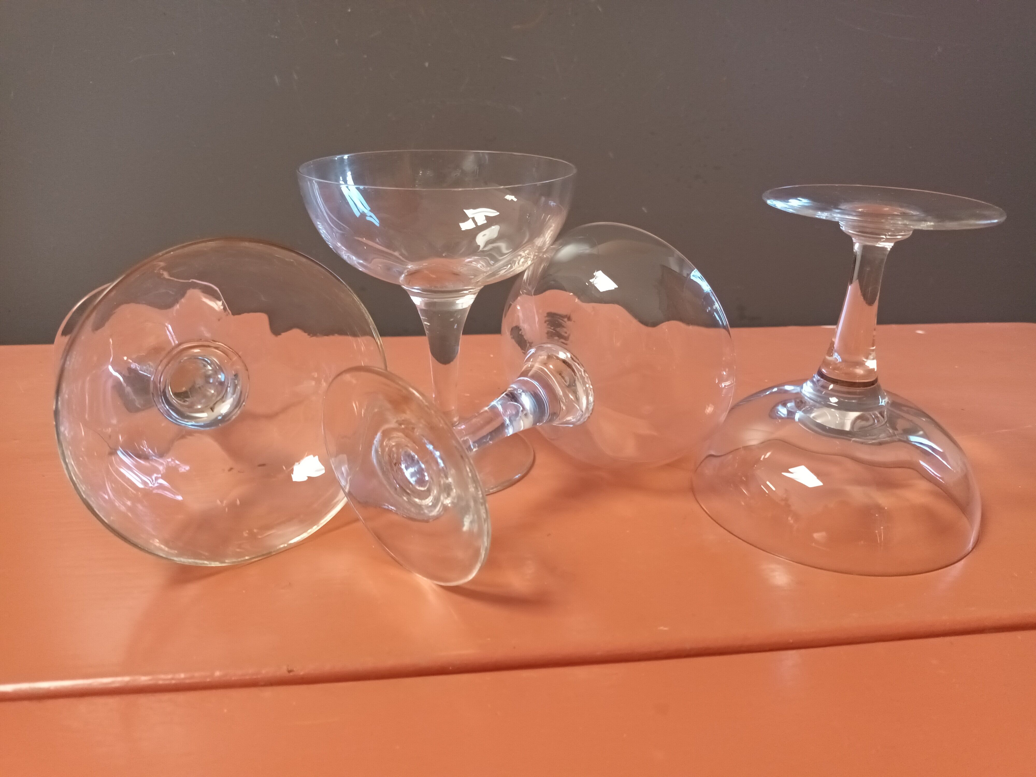 Champagne glasses