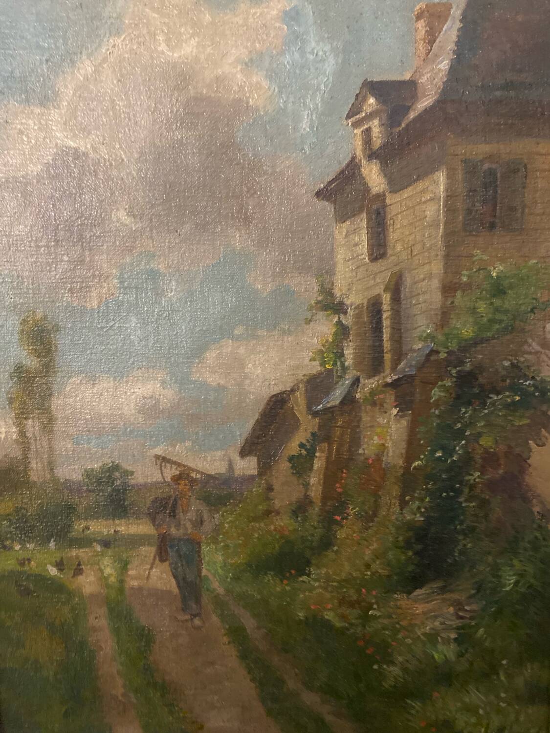 Landscape signed by the 20th century school