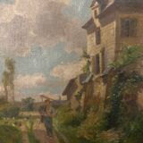 Landscape signed by the 20th century school