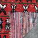 Red Boujad Moroccan rug - 10 x 237 cm