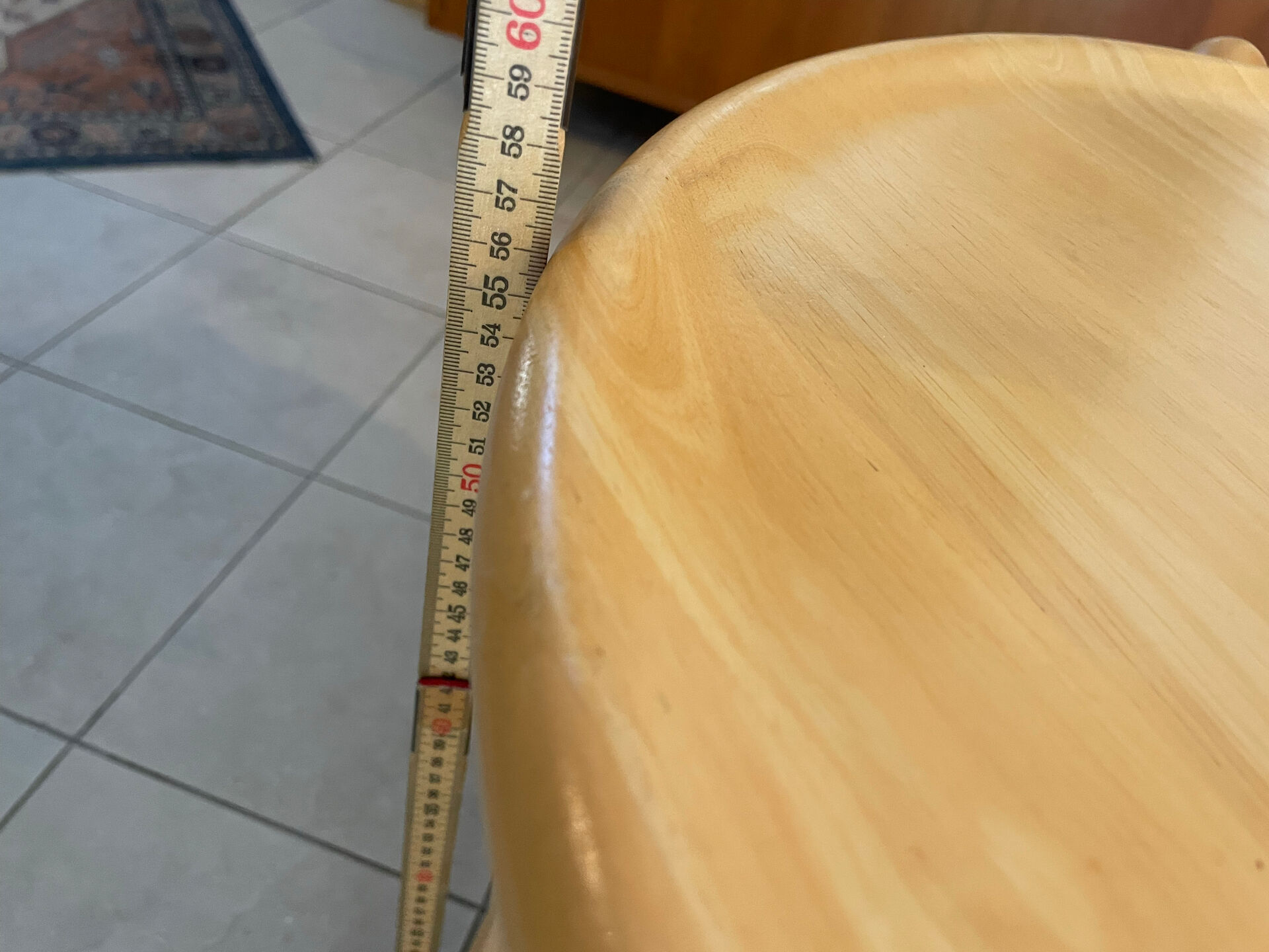 Lazy Susan bar cart