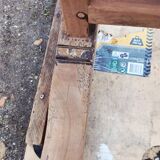 Cherry wood harvest table