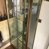 Lot gilded showcases and wood 70s