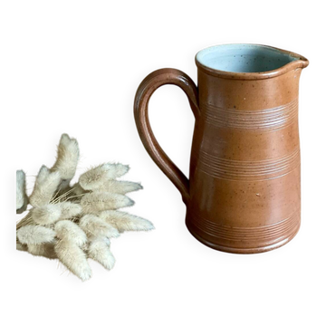 Stoneware pitcher from Berry, France